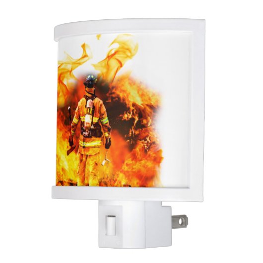 Firefighter Night Light (Left)