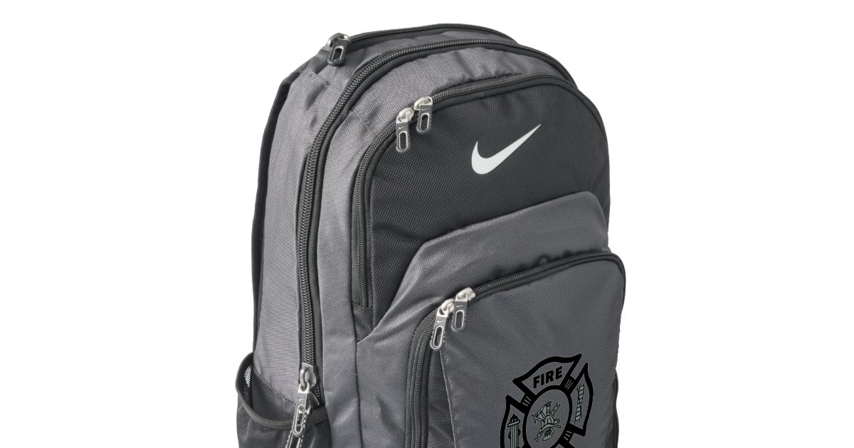 Firefighter Nike Backpack | Zazzle