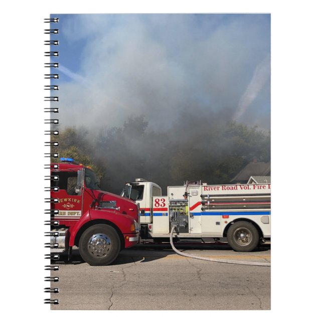 Firefighter  notebook (Front)