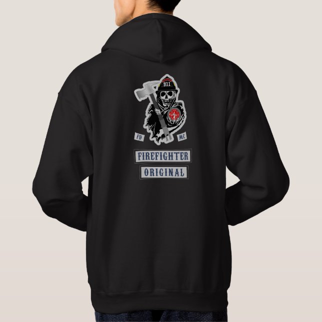 Firefighter Original! Hoodie (Back)