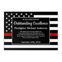 Firefighter Outstanding Excellence Award
