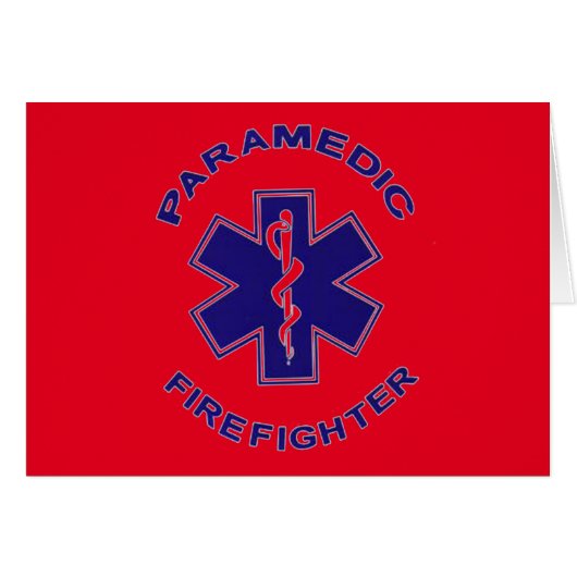 Firefighter Paramedic (Front Horizontal)