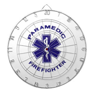 Firefighter Paramedic Dart Board