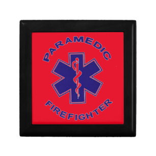 Firefighter Paramedic Keepsake Box