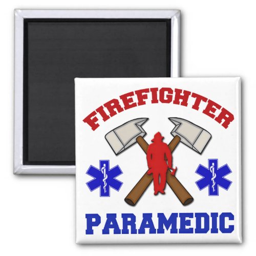 Firefighter Paramedic Magnet