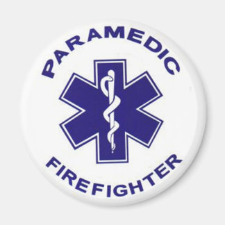 Firefighter Paramedic Magnet