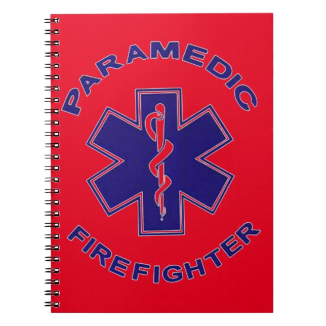 Firefighter Paramedic Notebook (Front)