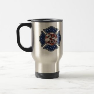 Firefighter Patriotic mug
