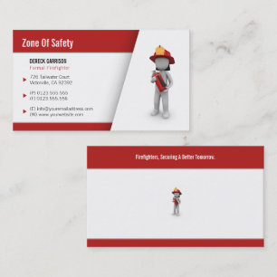 Firefighter Perfect Business Card