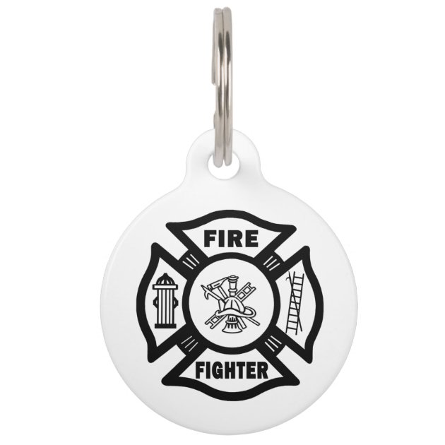 firefighter dog tags for pets