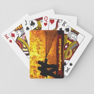 Firefighter Playing Cards