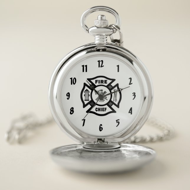 Firefighter Pocket Watch (Inside)