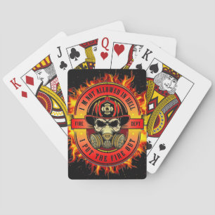 Firefighter poker cards