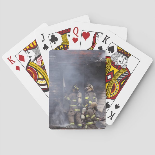 Firefighter Poker Cards (Back)