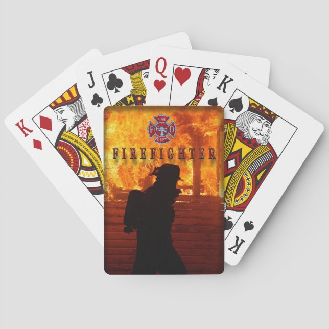 Firefighter Poker Cards (Back)