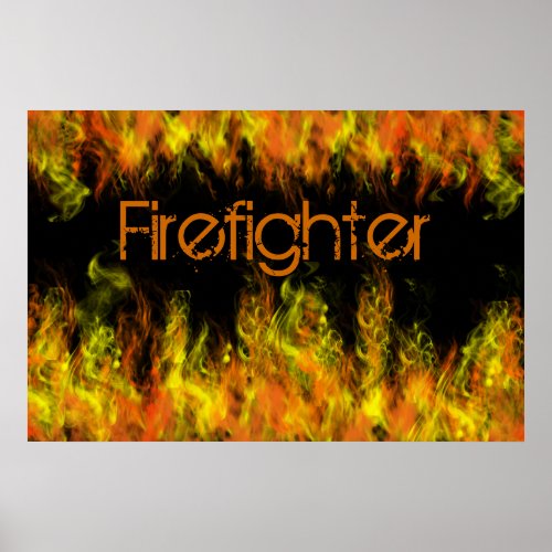 Firefighter Poster