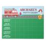 Firefighter Potty Chart Personalized Name & Tasks Notepad