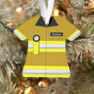 Firefighter Profession Ornament