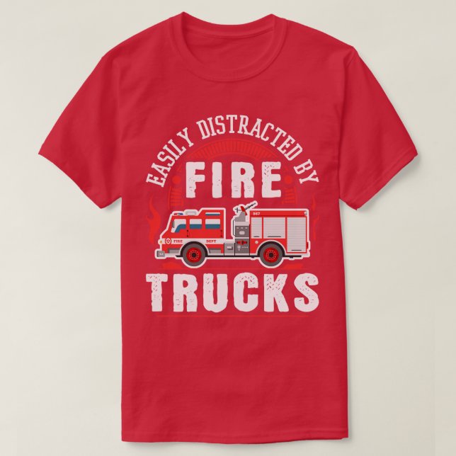 Firefighter Quote Gift Funny Fireman T-Shirt (Design Front)