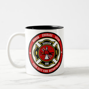 Flame Color Changing Mug - Fire Department Coffee