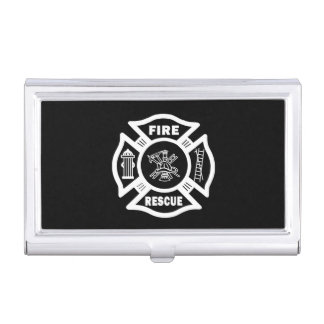 Firefighter Rescue Business Card Case