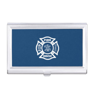 Firefighter Rescue  Business Card Case