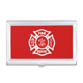 Firefighter Rescue Business Card Holder