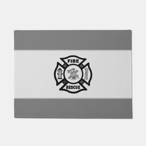 Firefighter Rescue    Doormat