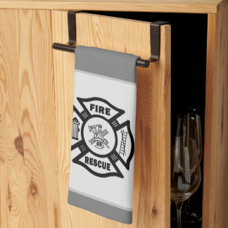 Firefighter Rescue Kitchen Towel