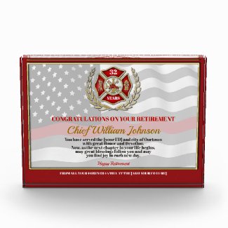 Firefighter Retirement Award