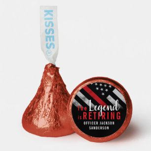 Firefighter Retirement Fire Department Fireman Hershey®'s Kisses®