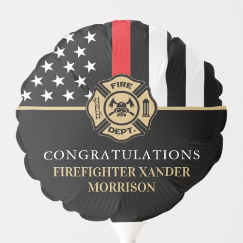 Firefighter Retirement Fire Department Party