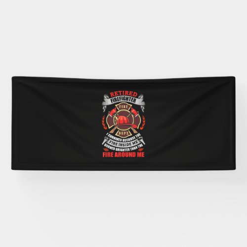 Firefighter Retirement Gifts For Men 2021 Quotes Banner