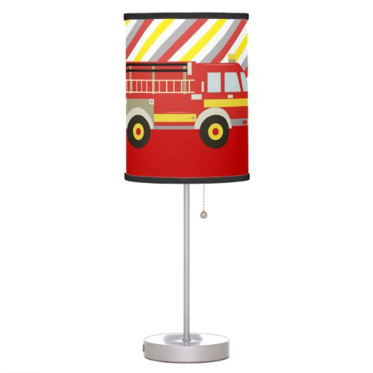 Firefighter room table lamp (Left)