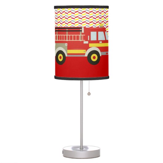 Firefighter room table lamp (Left)