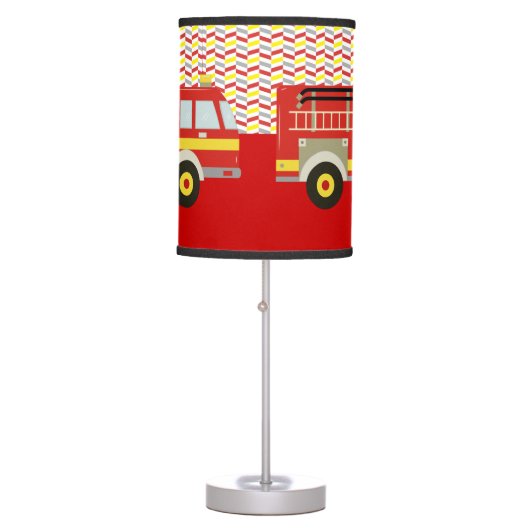 Firefighter room table lamp (Front)