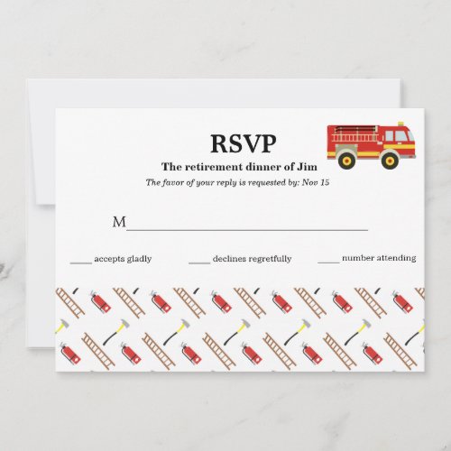 Firefighter rsvp