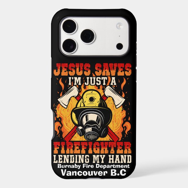 Firefighter’s hopeful call to action Case-Mate iPhone case (Back)