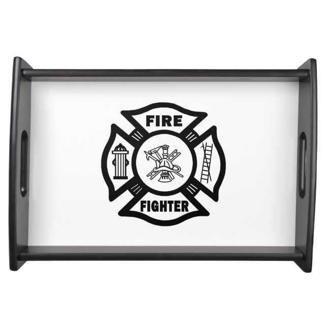 Firefighter Serving Tray (Front)