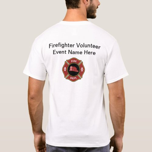Firefighter Special Event Promotional Shirts