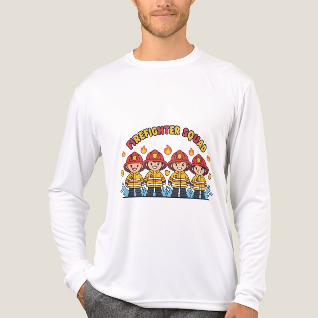 Firefighter Squad – Team Hero Tee (Front)