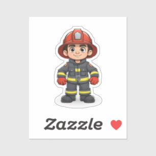 Firefighter sticker