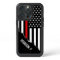 Firefighter Style | Thin Red Line Flag Custom Name