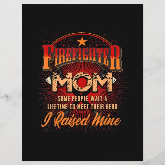 Firefighter Support - Fireman Proud Mom (Front)