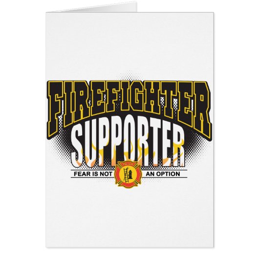 Firefighter Supporter Cards (Front)