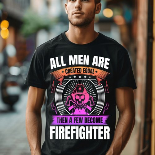 Firefighter supports equality tee