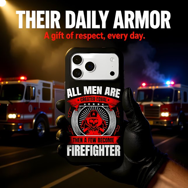 Firefighter supports equality tee Case-Mate iPhone case (Creator Uploaded)