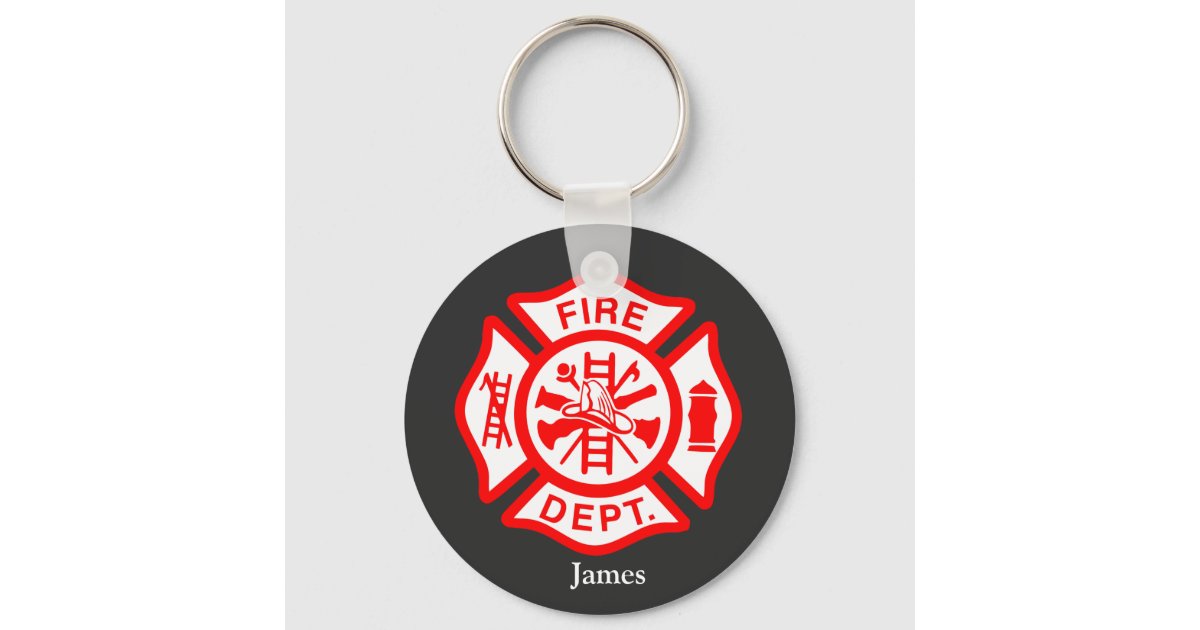 Personalized Firefighter Design Golf Towel — Potter's Printing