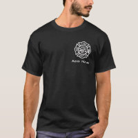 Firefighter Symbol Fireman Name Personalized