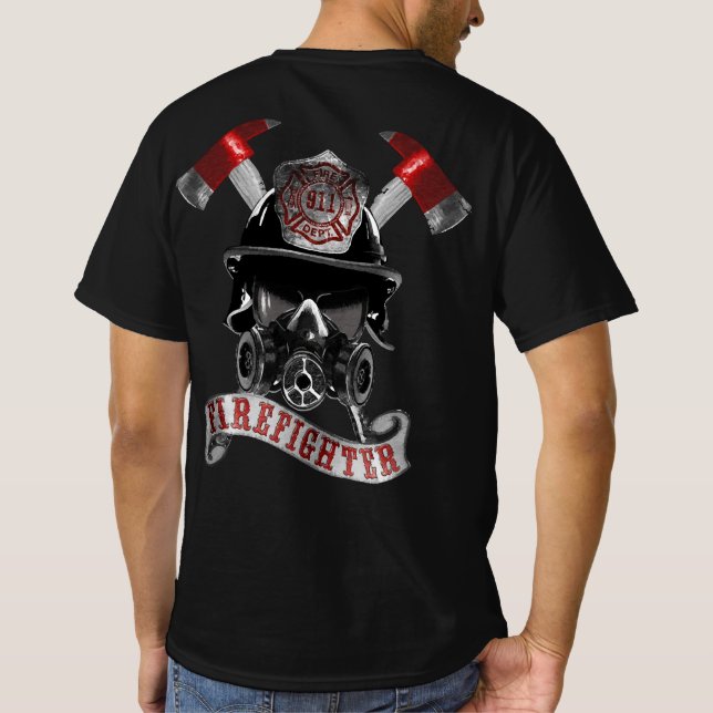 Firefighter. T-Shirt (Back)